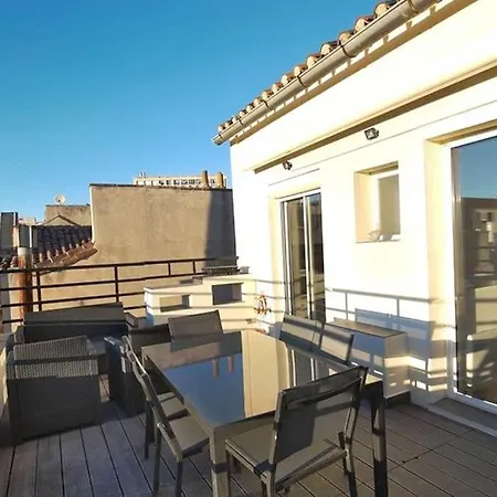Superbe Appartement Grande Terrasse Vue Notre Dame Marseille Exterior photo