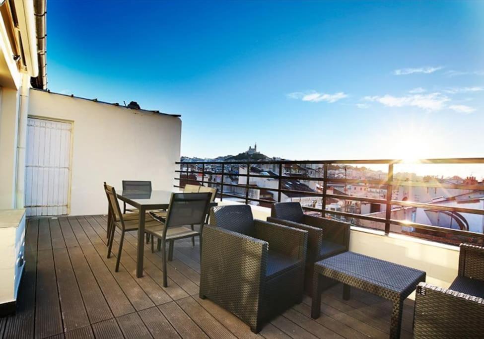 Superbe Grande Terrasse Vue Notre Dame * Marseille